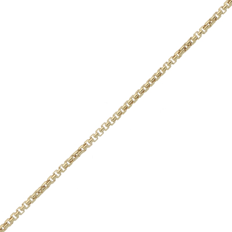 Main Image 2 of 1.5mm Rounded Box Chain Necklace in Hollow 10K Gold - 20"