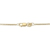 Thumbnail Image 3 of 1.5mm Rounded Box Chain Necklace in Hollow 10K Gold - 20"