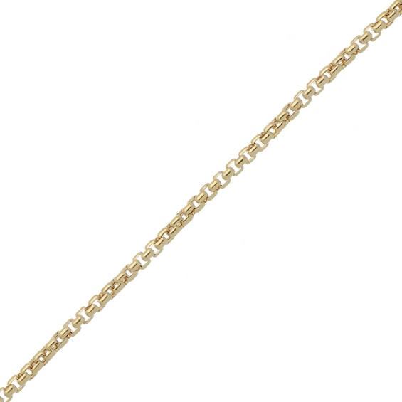 1.8mm Rounded Box Chain Necklace in Hollow 10K Gold - 22"