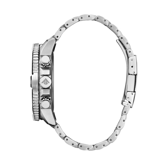 Men's Citizen Limited Edition Promaster Navihawk A-T Chronograph Stainless Steel Watch (Model: At8220-55W)