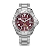 Thumbnail Image 1 of Men's Citizen Promaster Eco-Drive® Stainless Steel Watch with Red Dial (Model: BJ7150-50W)