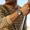 Thumbnail Image 4 of Men's Citizen Endeavor Chronograph Eco-Drive® Stainless Steel Watch with White Dial (Model: CA4730-59A)