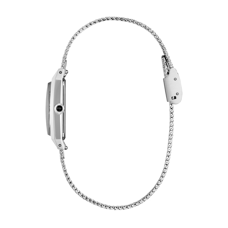 Main Image 2 of Ladies' Citizen Fio Eco-Drive® Stainless Steel Watch with White Dial (Model: EG7120-51A)