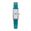 Thumbnail Image 1 of Ladies' Citizen Fio Eco-Drive® Stainless Steel Watch with Aquamarine Leather Strap (Model: EG7120-00A)