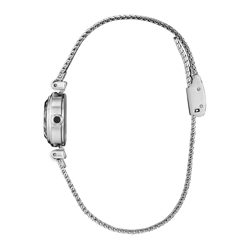 Main Image 2 of Ladies' Citizen Fio Eco-Drive® Stainless Steel Watch with Light Blue Dial (Model: EG7081-51L)