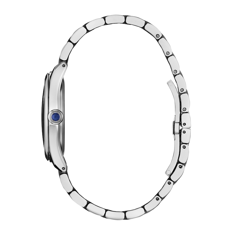 Main Image 2 of Ladies' Citizen L Classic Eco-Drive® Stainless Steel Watch with Mother-of-Pearl Dial (Model: EM1140-80D)