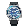 Thumbnail Image 1 of Men's Citizen Promaster Eco-Drive® Stainless Steel Watch with Blue Dial (Model: BN0167-09W)