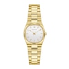 Thumbnail Image 1 of Ladies' Bulova Super Seville Mini Gold-Tone IP Stainless Steel Watch with Silver Dial (Model: 97L189)