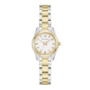 Thumbnail Image 1 of Ladies' Bulova Surveyor Two-Tone IP Stainless Steel Watch with White Dial (Model: 98L331)