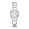 Thumbnail Image 1 of Ladies' Bulova Sutton Stainless Steel Watch with Mother-of-Pearl Dial and 1/6 CT. T.W. Diamond Bezel (Model: 96R256)