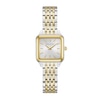 Thumbnail Image 1 of Ladies' Bulova Sutton Two-Tone IP Stainless Steel Watch with Silver Dial (Model: 98L330)