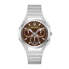 Thumbnail Image 1 of Men's Bulova CURV 10th Anniversary Edition Chronograph Stainless Steel Watch with Brown Dial (Model: 96K117)