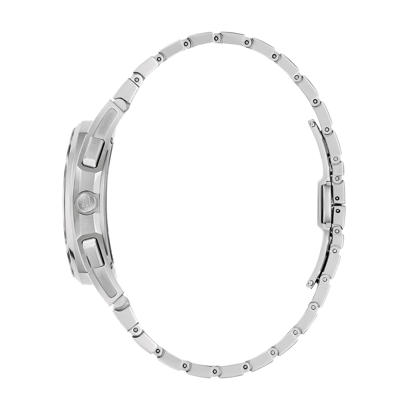 Main Image 2 of Men's Bulova CURV 10th Anniversary Edition Chronograph Stainless Steel Watch with Brown Dial (Model: 96K117)