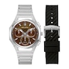 Thumbnail Image 4 of Men's Bulova CURV 10th Anniversary Edition Chronograph Stainless Steel Watch with Brown Dial (Model: 96K117)