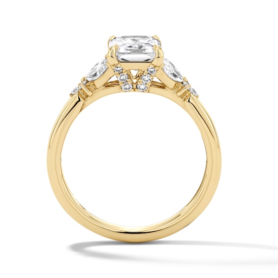 Vera Wang Love Collection 1-7/8 CT. T.w. Radiant-Cut Certified Lab-Grown Diamond Engagement Ring in 14K Gold (F/Vs2)