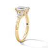 Thumbnail Image 5 of Vera Wang Love Collection 1-7/8 CT. T.W. Radiant-Cut Certified Lab-Grown Diamond Engagement Ring in 14K Gold (F/VS2)