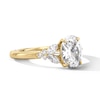 Thumbnail Image 4 of Vera Wang Love Collection 1-7/8 CT. T.W. Oval Certified Lab-Grown Diamond Engagement Ring in 14K Gold (F/VS2)