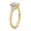 Thumbnail Image 5 of Vera Wang Love Collection 1-7/8 CT. T.W. Oval Certified Lab-Grown Diamond Engagement Ring in 14K Gold (F/VS2)