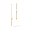 Thumbnail Image 1 of 1/6 CT.T.W. Marquise-Cut Lab-Grown Diamond Threader Earrings in 10K Gold (F/VS2)