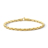Thumbnail Image 1 of 4.0mm Snake Chain Bracelet in Sterling Silver with 10K Gold Plate - 8.0"