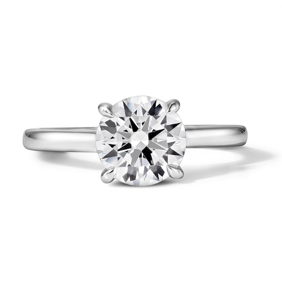 2 CT. T.W. Certified Lab-Grown Diamond Solitaire Engagement Ring in 14K White Gold (F/VS2)