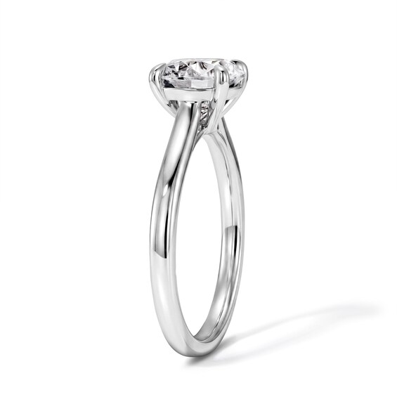 2 CT. T.w. Certified Lab-Grown Diamond Solitaire Engagement Ring in 14K White Gold (F/Vs2)