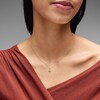 Thumbnail Image 2 of Lab-Grown Diamond Accent Star Necklace in 10K Gold (F/VS2) - 18"