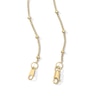 Thumbnail Image 3 of 0.9mm Saturn Curb Chain in Solid 10K Gold  - 18"