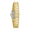 Thumbnail Image 3 of Bulova Super Seville Mini Gold-Tone IP Stainless Steel Watch with Black Dial (Model: 97L196)