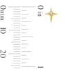 Thumbnail Image 3 of Lab-Grown Diamond Accent Star Stud Earrings in 10K Gold (F/VS2)
