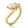 Thumbnail Image 4 of 1-1/2 CT. T.W. Marquise-Cut Certified Lab-Grown Diamond Tilted Solitaire Engagement Ring in 14K Gold (F/VS2)