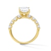 Thumbnail Image 3 of 4 CT. T.W. Radiant-Cut Certified Lab-Grown Diamond Engagement Ring in 14K Gold (F/VS2)