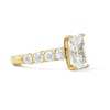 Thumbnail Image 4 of 4 CT. T.W. Radiant-Cut Certified Lab-Grown Diamond Engagement Ring in 14K Gold (F/VS2)