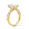 Thumbnail Image 5 of 4 CT. T.W. Radiant-Cut Certified Lab-Grown Diamond Engagement Ring in 14K Gold (F/VS2)