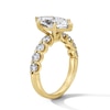 Thumbnail Image 5 of 4 CT. T.W. Marquise-Cut Certified Lab-Grown Diamond Engagement Ring in 14K Gold (F/VS2)
