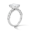 Thumbnail Image 5 of 4 CT. T.W. Radiant-Cut Certified Lab-Grown Diamond Engagement Ring in 14K White Gold (F/VS2)