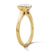 Thumbnail Image 5 of 2 CT. T.W. Oval Certified Lab-Grown Diamond East-West Solitaire Engagement Ring in 14K Gold (F/VS2)