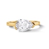 Thumbnail Image 1 of 2 CT. T.W. Pear-Shaped Certified Lab-Grown Diamond East-West Solitaire Engagement Ring in 14K Gold (F/VS2)