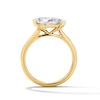 Thumbnail Image 3 of 2 CT. T.W. Pear-Shaped Certified Lab-Grown Diamond East-West Solitaire Engagement Ring in 14K Gold (F/VS2)
