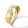 Thumbnail Image 5 of 1/5 CT. T.W. Lab-Grown Diamond Contour Anniversary Ring in 14K Gold (F/VS2)