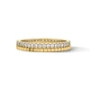 Thumbnail Image 1 of 3/8 CT. T.W. Lab-Grown Diamond Ribbed Faux Stack Anniversary Ring in 14K Gold (F/VS2)