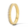 Thumbnail Image 4 of 3/8 CT. T.W. Lab-Grown Diamond Ribbed Faux Stack Anniversary Ring in 14K Gold (F/VS2)