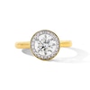 Thumbnail Image 1 of Modern Echo 1-3/4 CT. T.W. Certified Lab-Grown Diamond Frame Engagement Ring in 14K Gold (F/VS2)