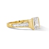 Thumbnail Image 4 of 2-1/2 CT. T.W. Emerald-Cut Certified Lab-Grown Diamond Engagement Ring in 14K Gold (F/VS2)
