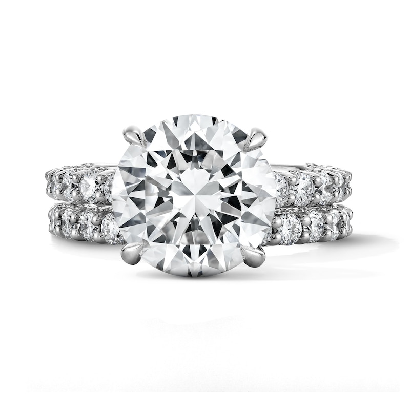 Main Image 1 of Vera Wang Love Collection 7-1/4 CT. T.W. Certified Lab-Grown Diamond Bridal Set in 14K White Gold (F/VS2)