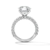 Thumbnail Image 2 of Vera Wang Love Collection 7-1/4 CT. T.W. Certified Lab-Grown Diamond Bridal Set in 14K White Gold (F/VS2)