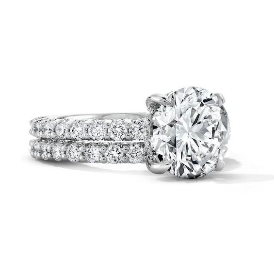 Vera Wang Love Collection 7-1/4 CT. T.w. Certified Lab-Grown Diamond Bridal Set in 14K White Gold (F/Vs2)