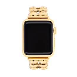 Ladies' Coach Apple Watch Straps Interchangeable Replacement Heart-Link  Band (Model: 14700336)