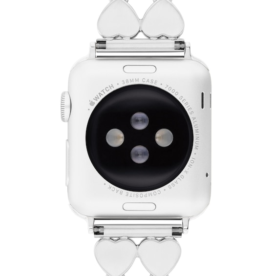 Ladies' Coach Apple Watch Straps Interchangeable Replacement Heart-Link Band (Model