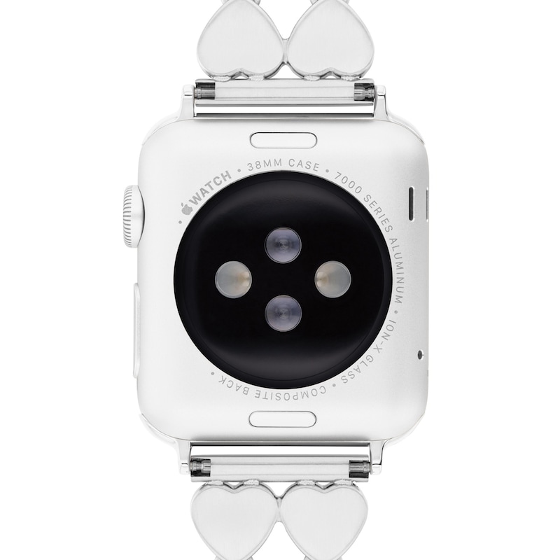 Main Image 3 of Ladies' Coach Apple Watch Straps Interchangeable Replacement Heart-Link Band (Model: 14700335)